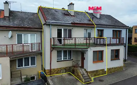 Prodej domu 90 m² s pozemkem 164 m², Police, okres Třebíč