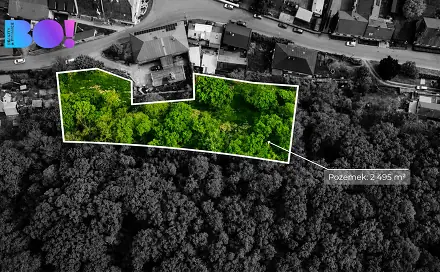 Prodej zahrady 2 495 m², Veselíčko, okres Přerov