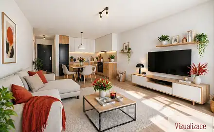 Prodej bytu 2+kk 54 m²