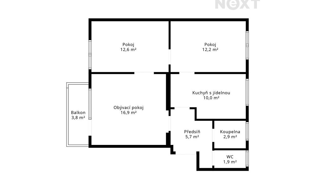 Prodej nájemního domu, činžáku 396 m², Žatec – náhled fotky 2