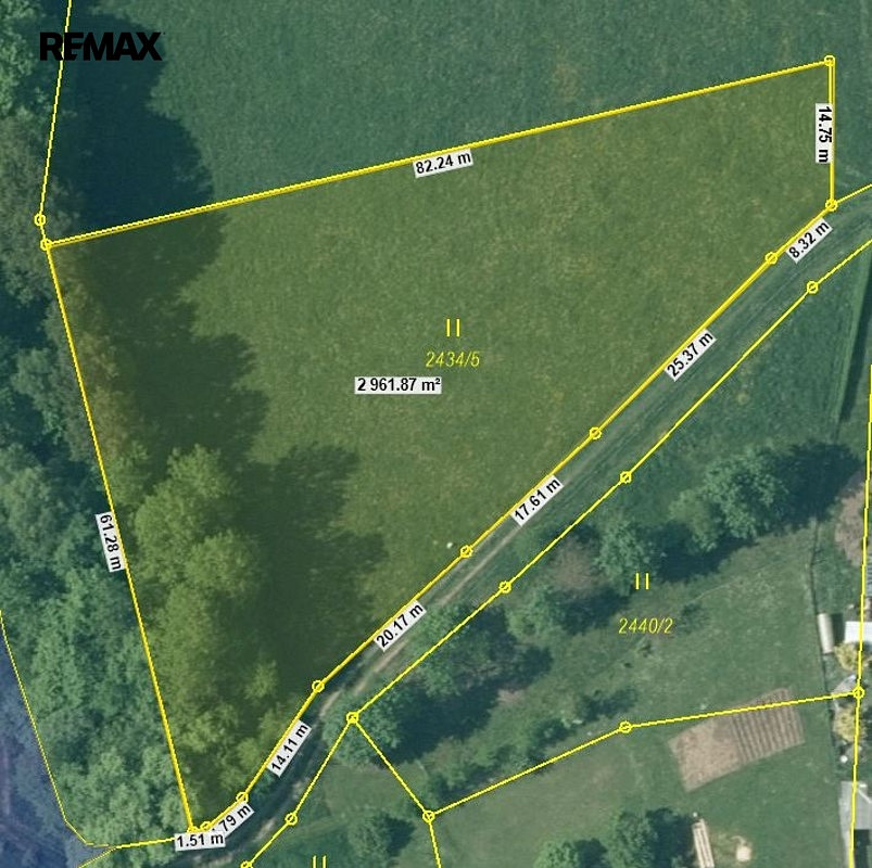 Prodej stavebního pozemku 2 962 m² – fotografie 5