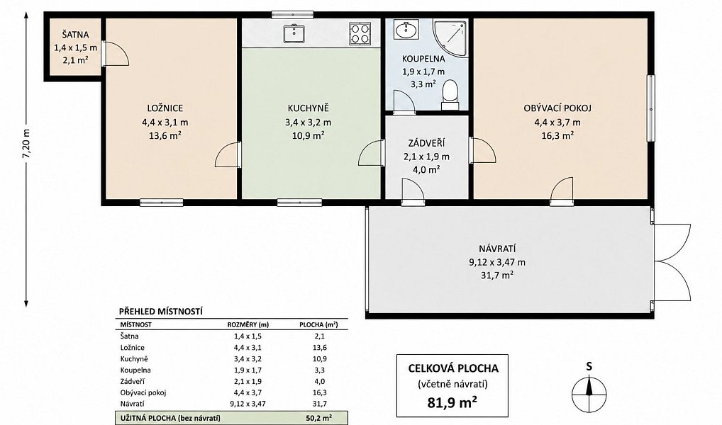 Prodej chaty/chalupy 50 m² s pozemkem 2 110 m², Suchov – náhled fotky 36