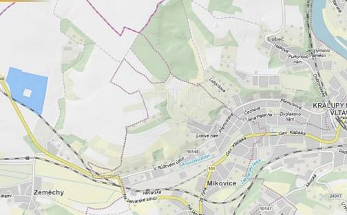 Prodej pole 58 050 m², Kralupy nad Vltavou - Zeměchy, okres Mělník