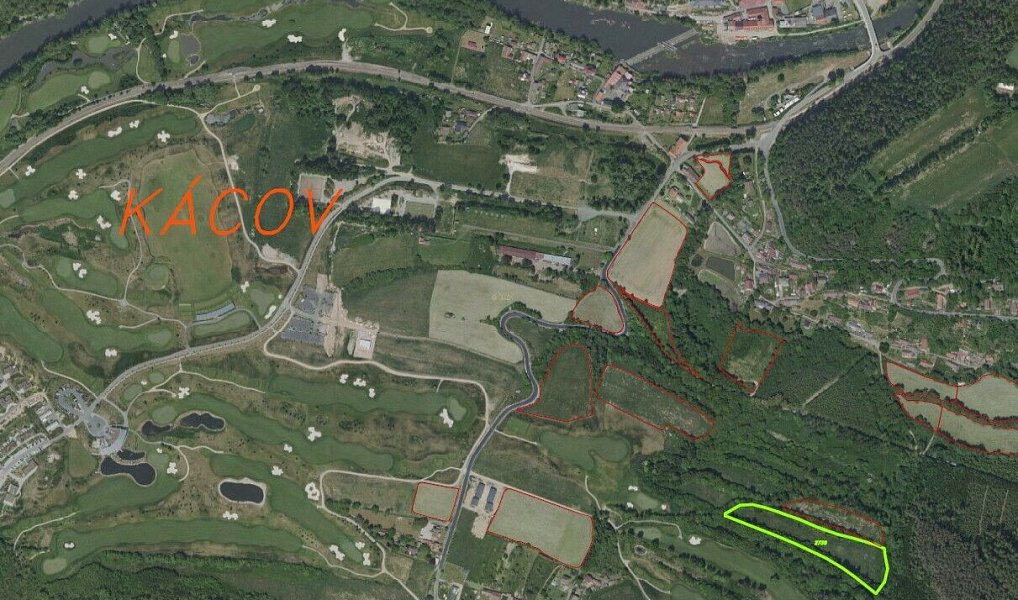 Prodej pole 10 832 m², Kácov – náhled fotky 4