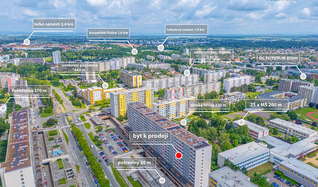 Prodej bytu 2+1 80 m², Hradec Králové – náhled fotky 3