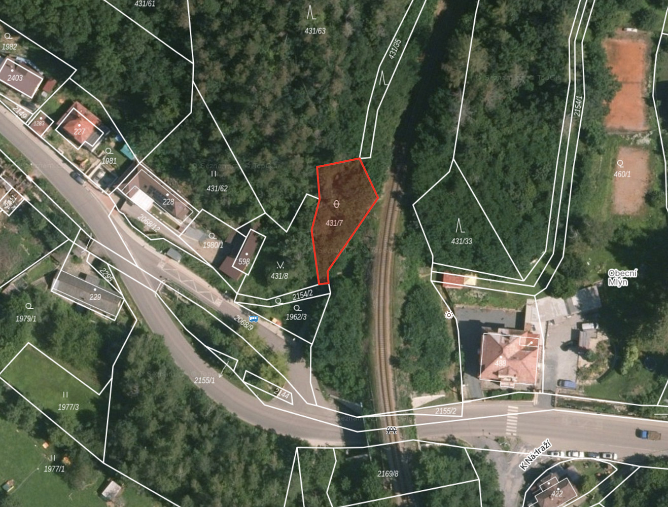 Prodej zahrady 428 m²