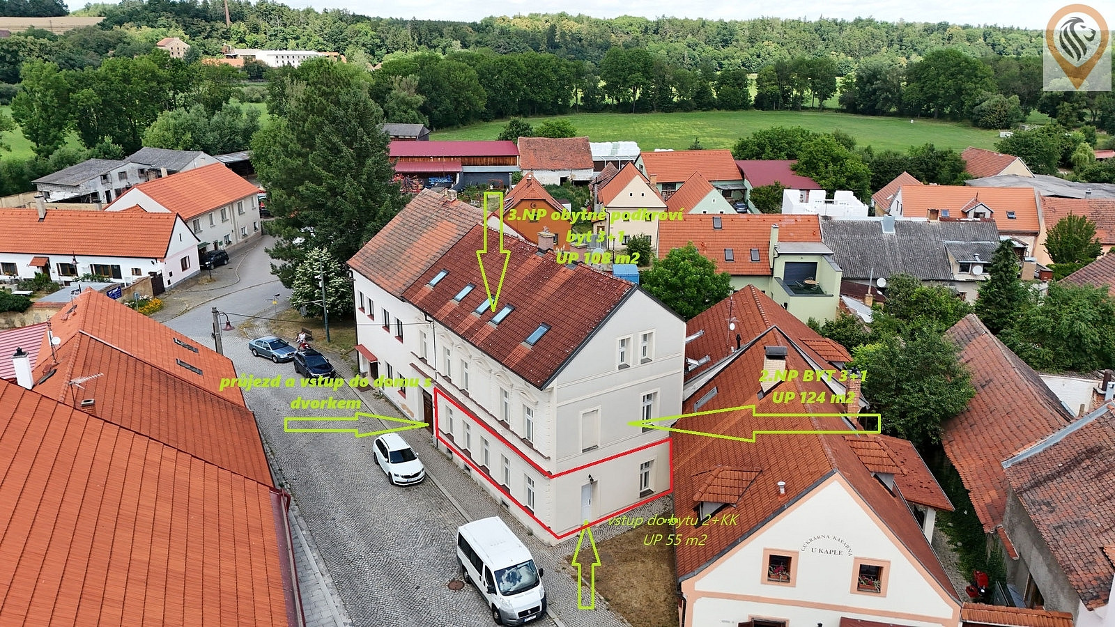 Prodej domu 300 m² s pozemkem 265 m²