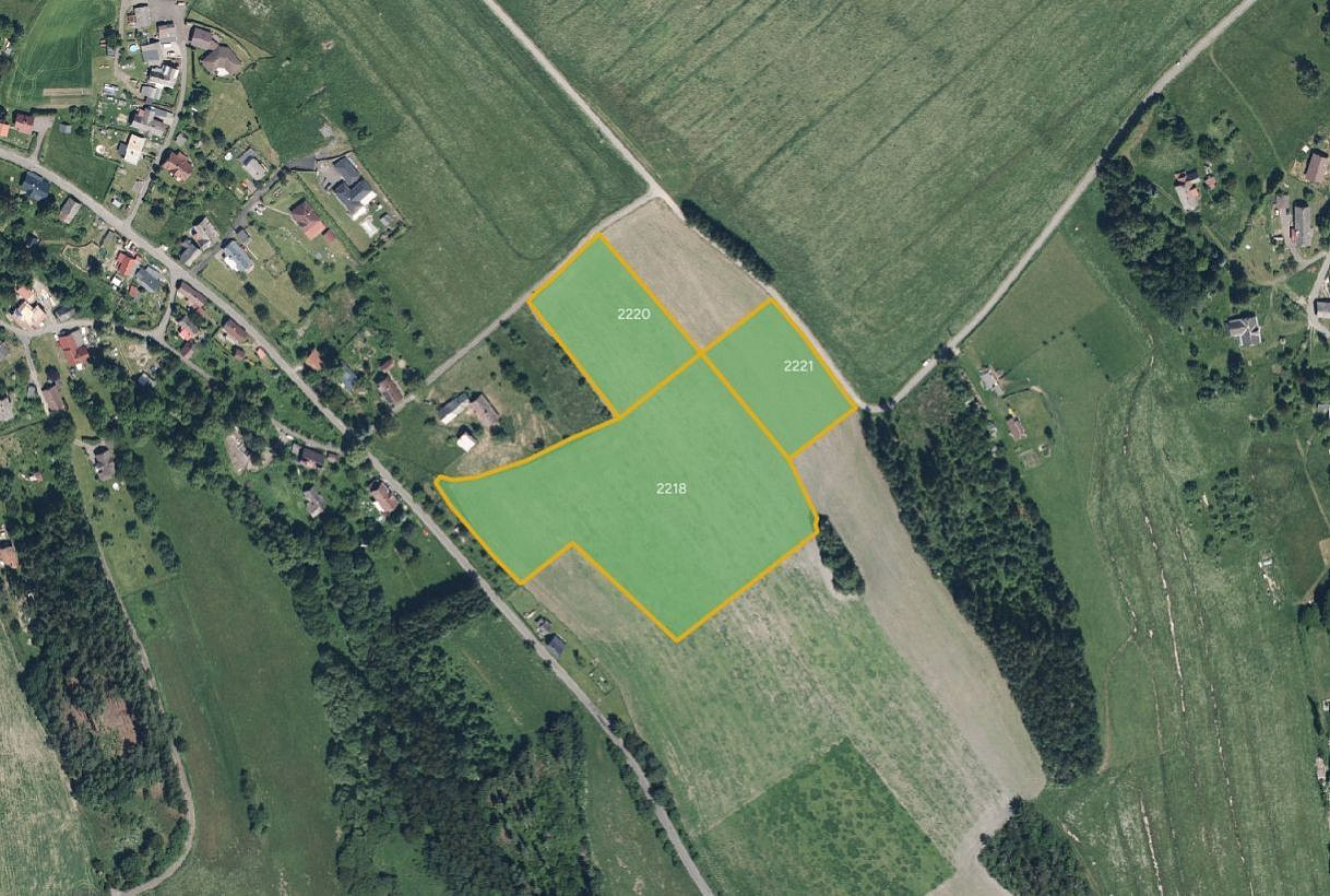 Prodej louky 7 808 m²