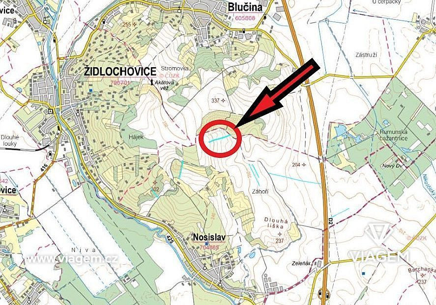 Prodej pole 1 820 m² – pohled 4