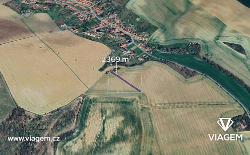 Prodej pole 2 369 m², Dobročkovice, okres Vyškov