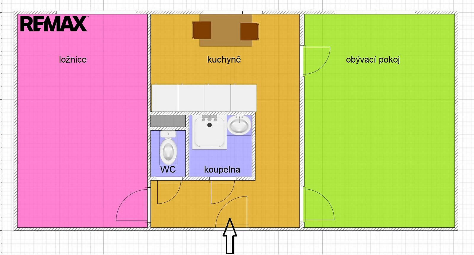 Prodej bytu 2+1 54 m² – fotografie 4