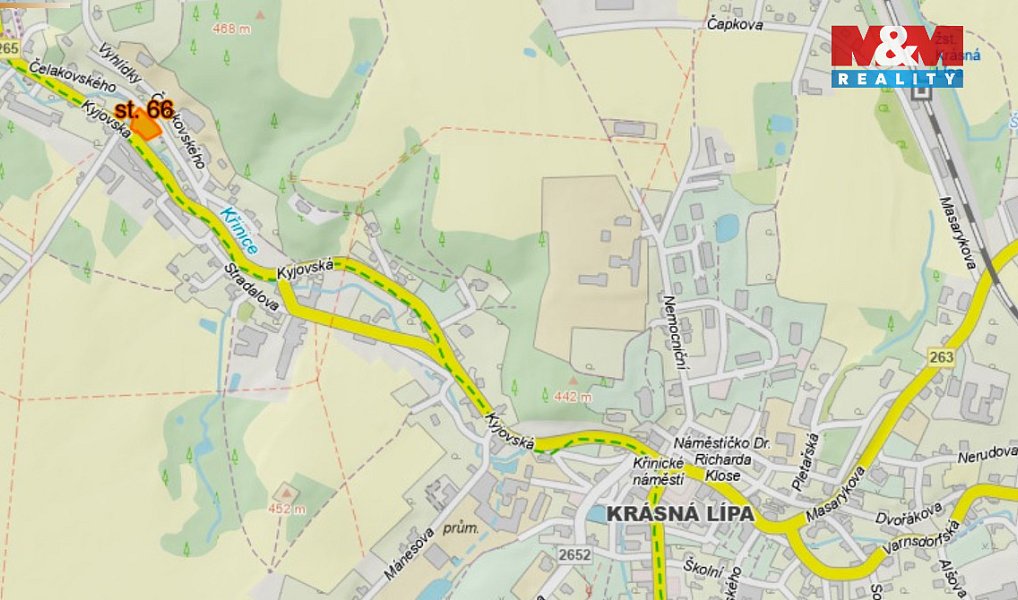 Prodej stavebního pozemku 2 010 m², Krásná Lípa – náhled fotky 4