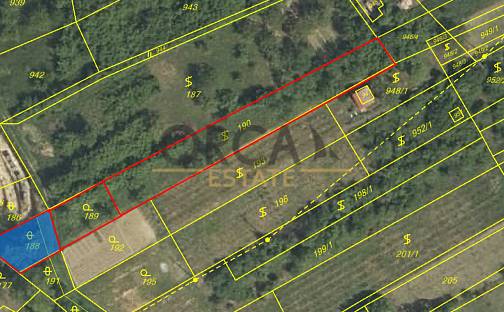 Prodej pozemku 1 092 m², Milešovice, okres Vyškov