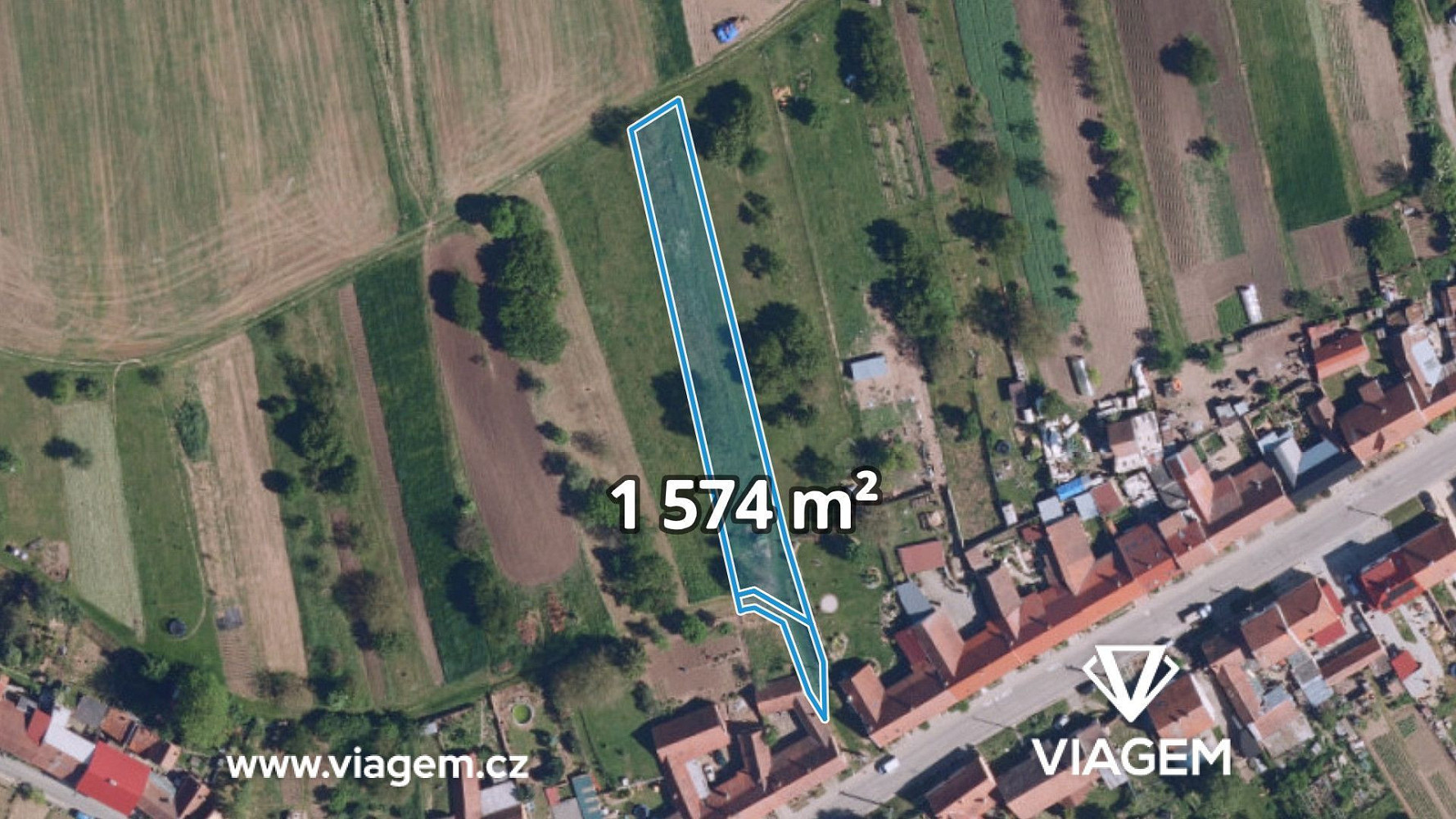 Prodej zahrady 262 m²