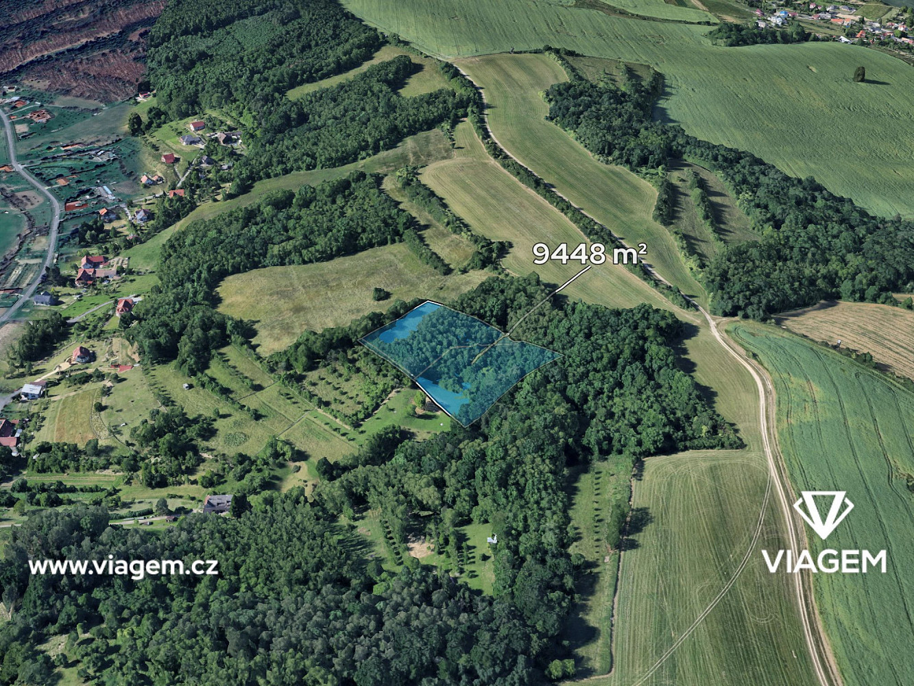 Prodej lesa 3 149 m²