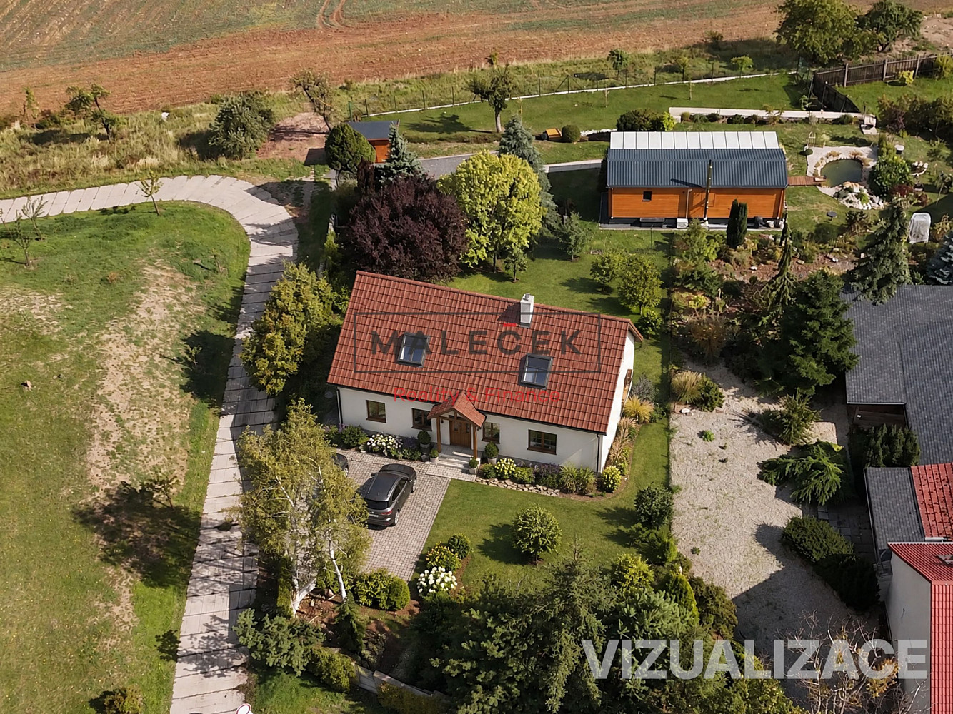 Prodej stavebního pozemku 833 m² – fotografie 3