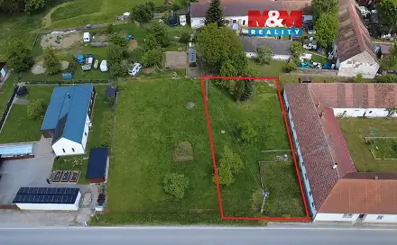 Prodej stavebního pozemku 886 m², Lišov - Vlkovice, okres České Budějovice