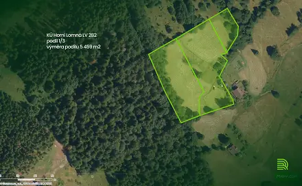 Prodej louky 5 459 m², Horní Lomná, okres Frýdek-Místek
