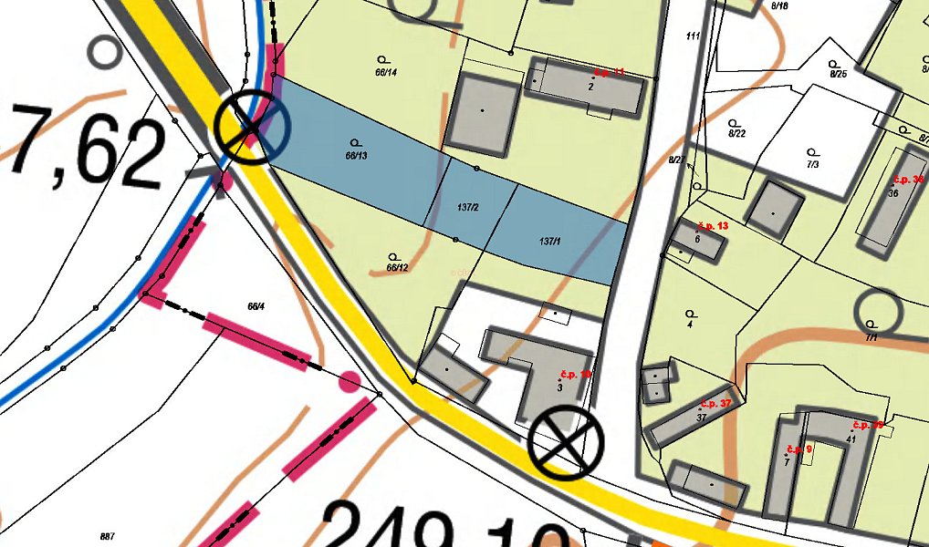 Prodej stavebního pozemku 196 m², Vinary – náhled fotky 4