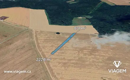 Prodej pole 1 145 m², Mistřice, okres Uherské Hradiště