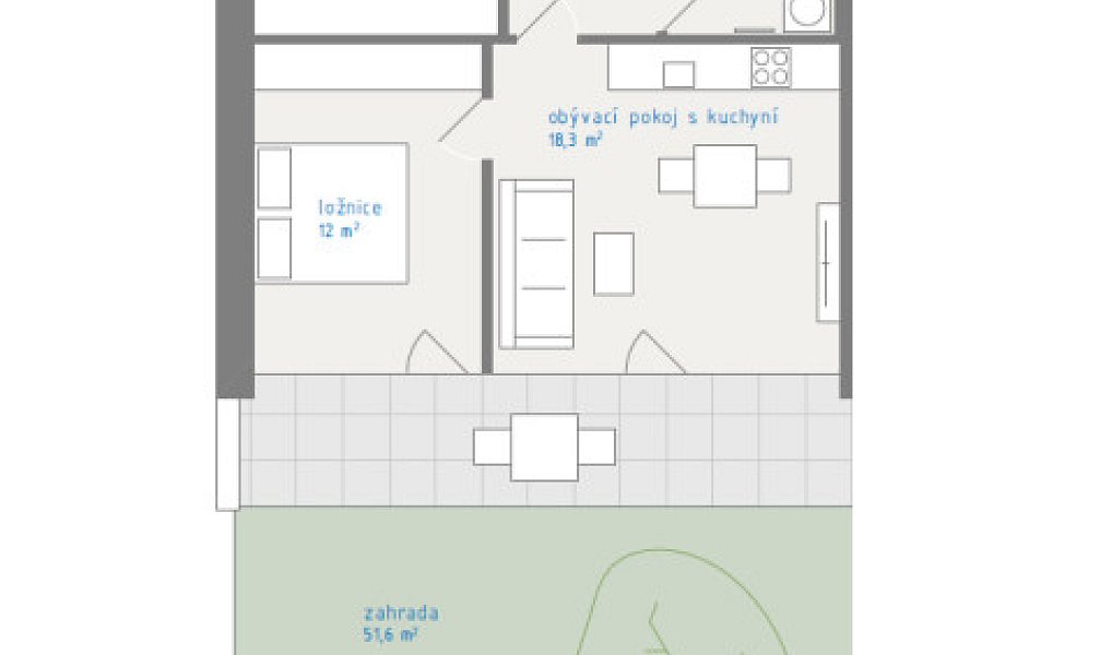 Prodej bytu 3+kk 52 m², Hradec Králové – náhled fotky 7