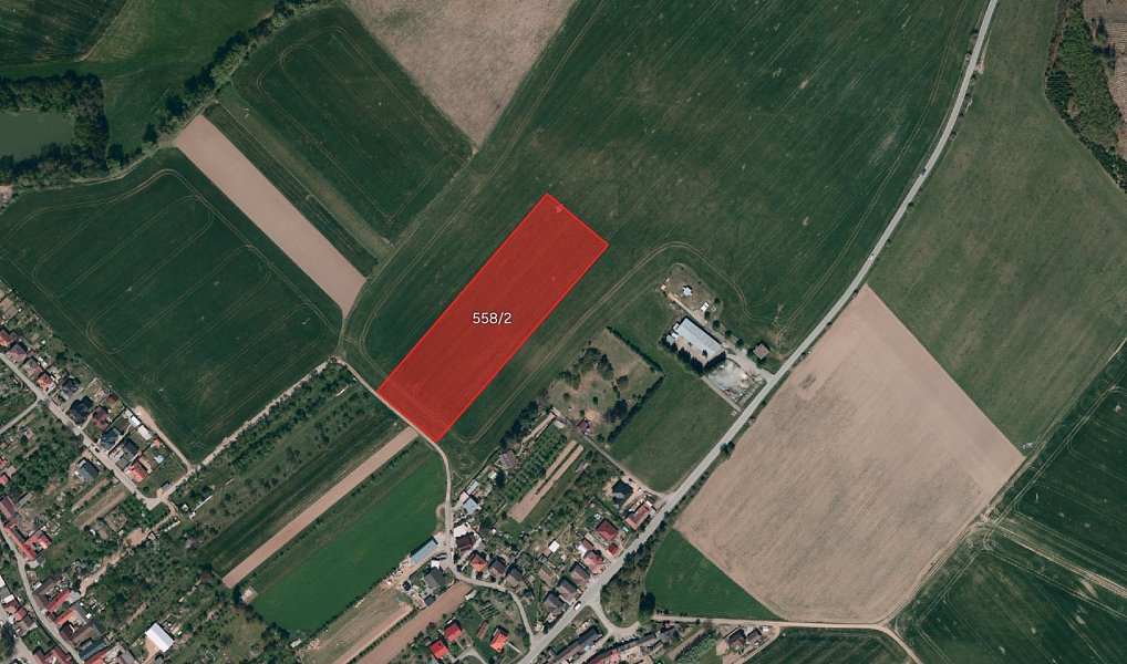 Prodej pozemku, 17517 m², Třebíč, Rokytnice nad Rokytnou