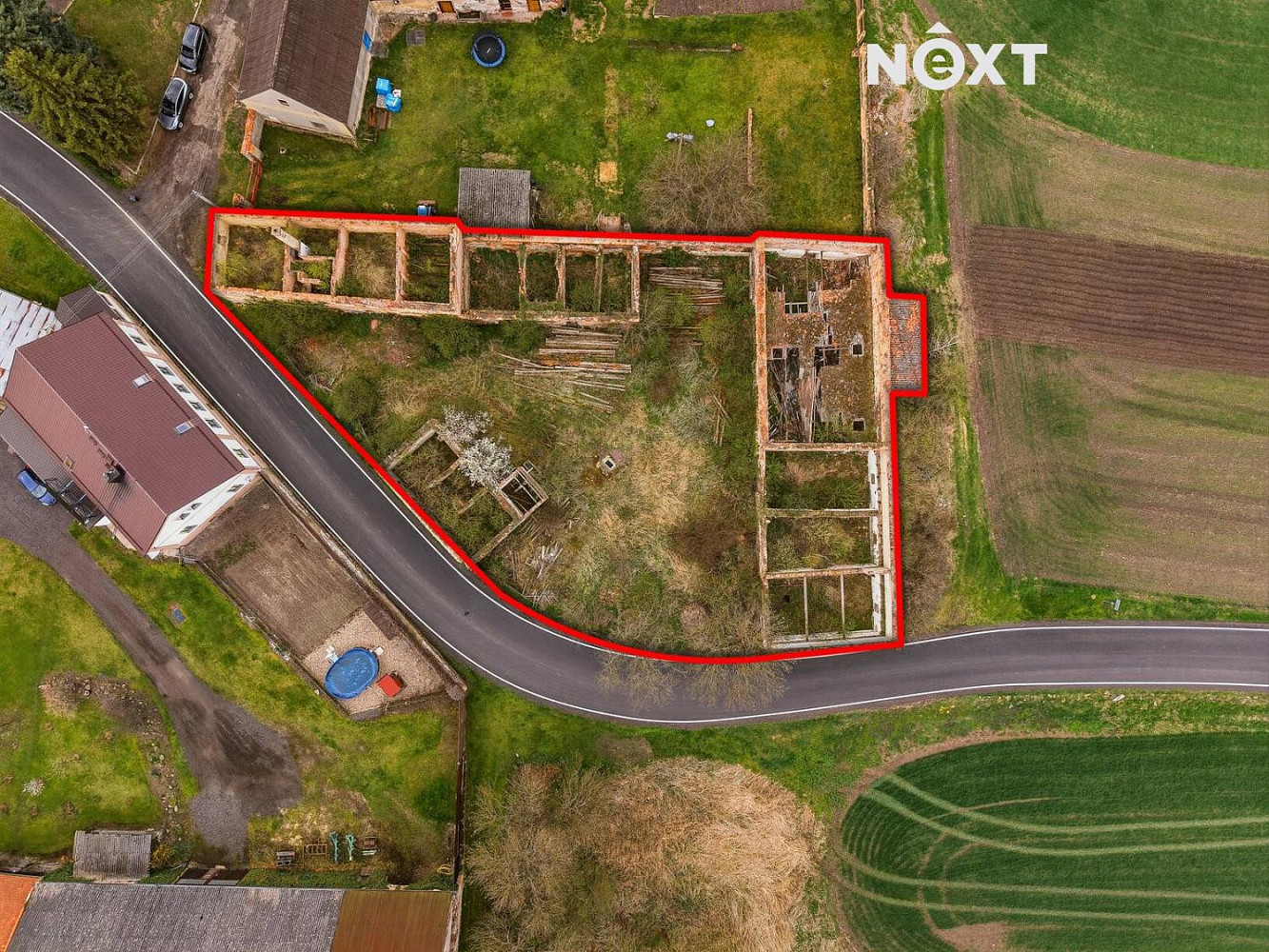 Prodej stavebního pozemku 1 921 m²