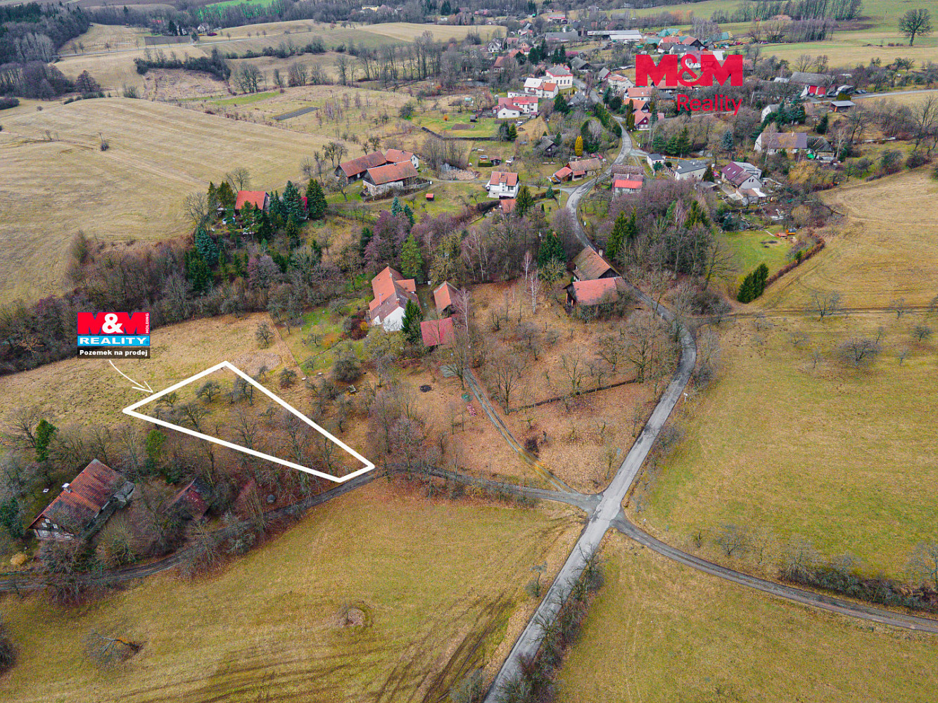 Prodej stavebního pozemku 1 259 m²