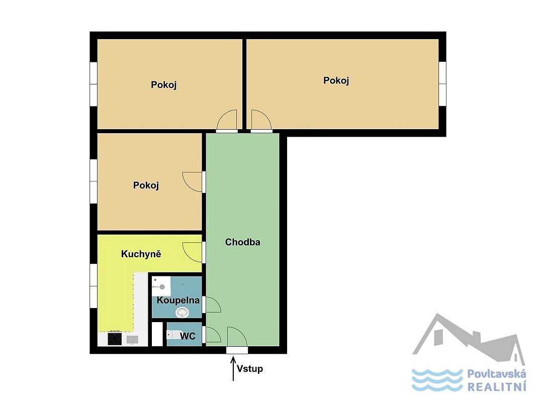 Prodej bytu 3+1 84 m² – fotografie 3