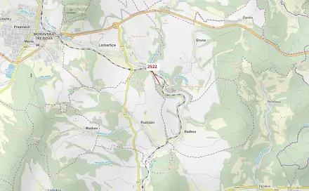 Dražba lesa 284 m², Rozstání