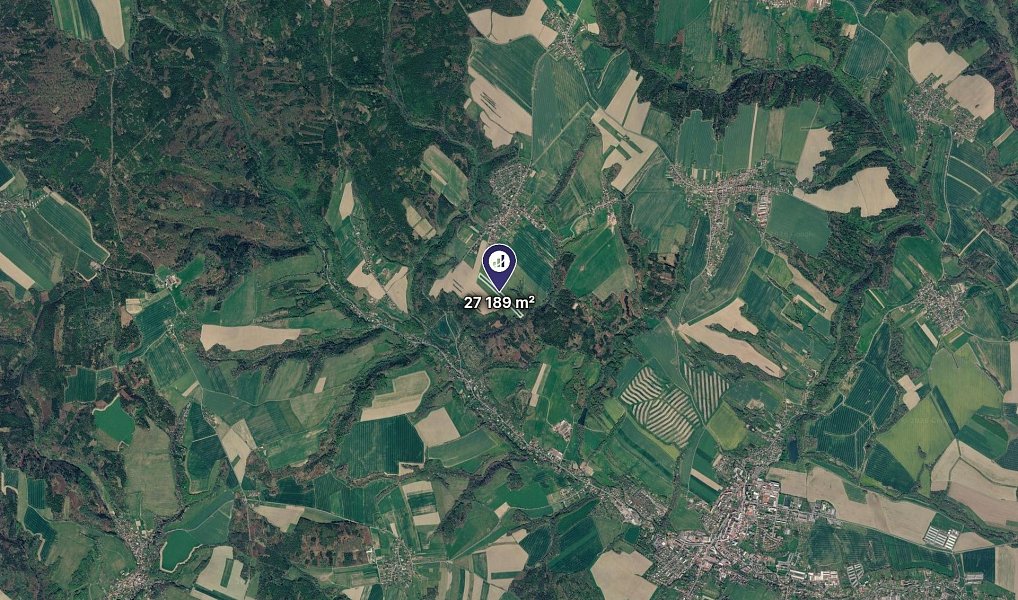 Prodej pole 27 189 m², Slatina – náhled fotky 2