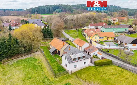 Prodej domu 170 m² s pozemkem 5 936 m², Sedlec-Prčice - Malkovice, okres Příbram