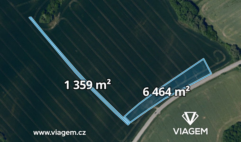 Prodej pole 1 738 m², Koryčany – náhled fotky 3