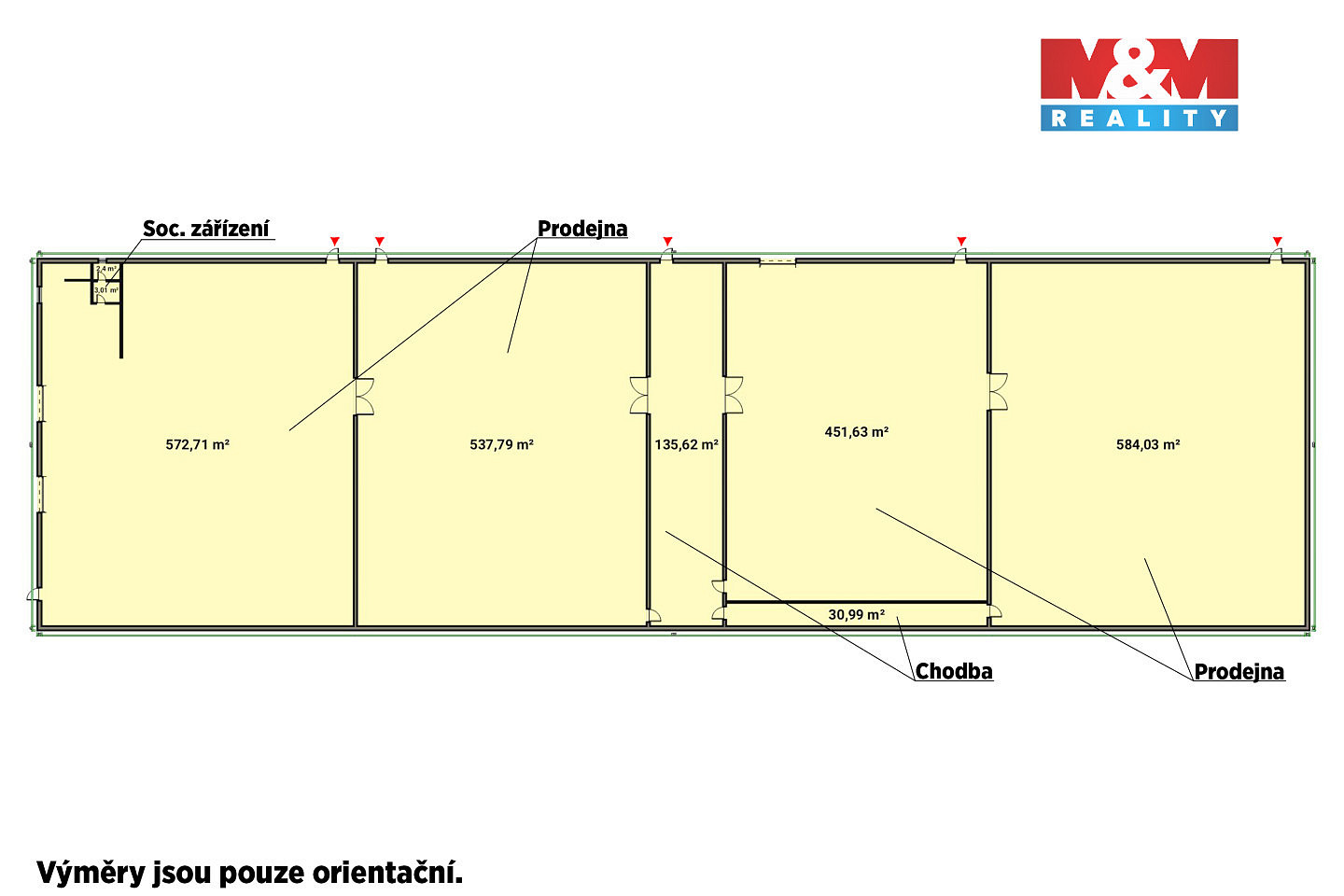 Pronájem skladovacích prostor 2 200 m² — photo 5