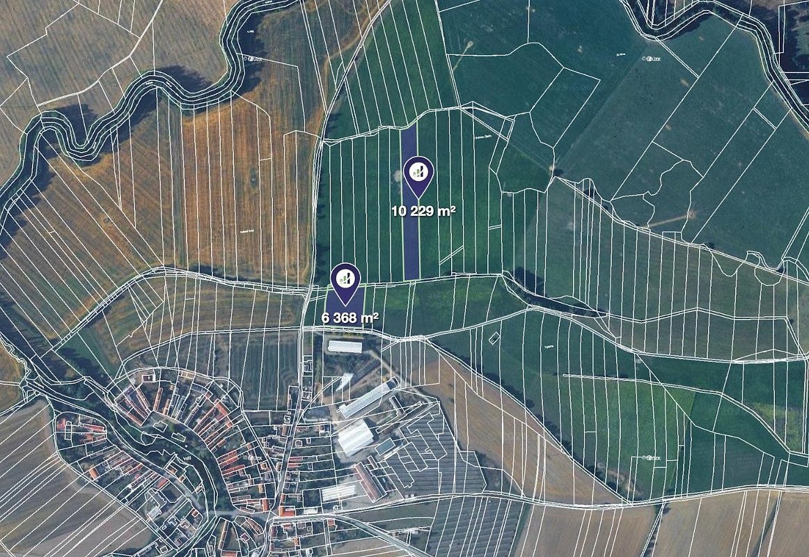 Prodej pole 76 424 m²