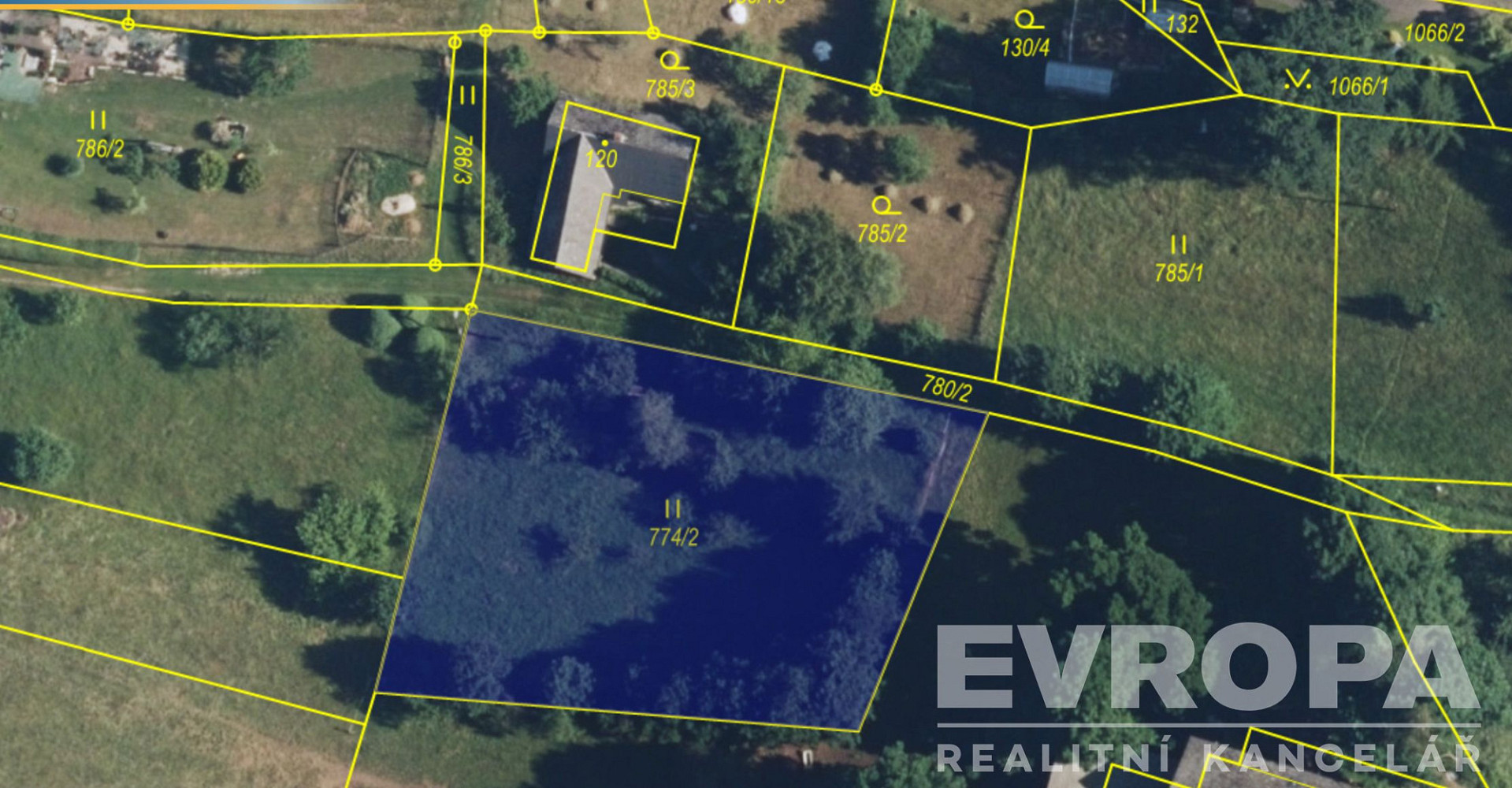 Prodej stavebního pozemku 1 544 m² – fotografie 4