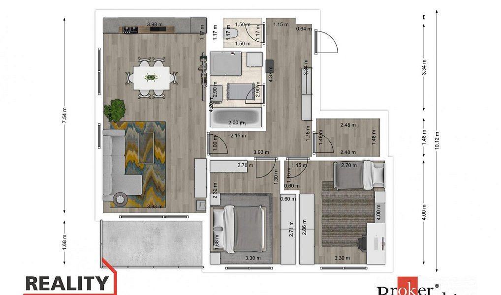 Pronájem bytu 3+kk 87 m², Chotěboř – náhled fotky 16