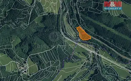 Prodej lesa 8 547 m², Lužná, okres Vsetín