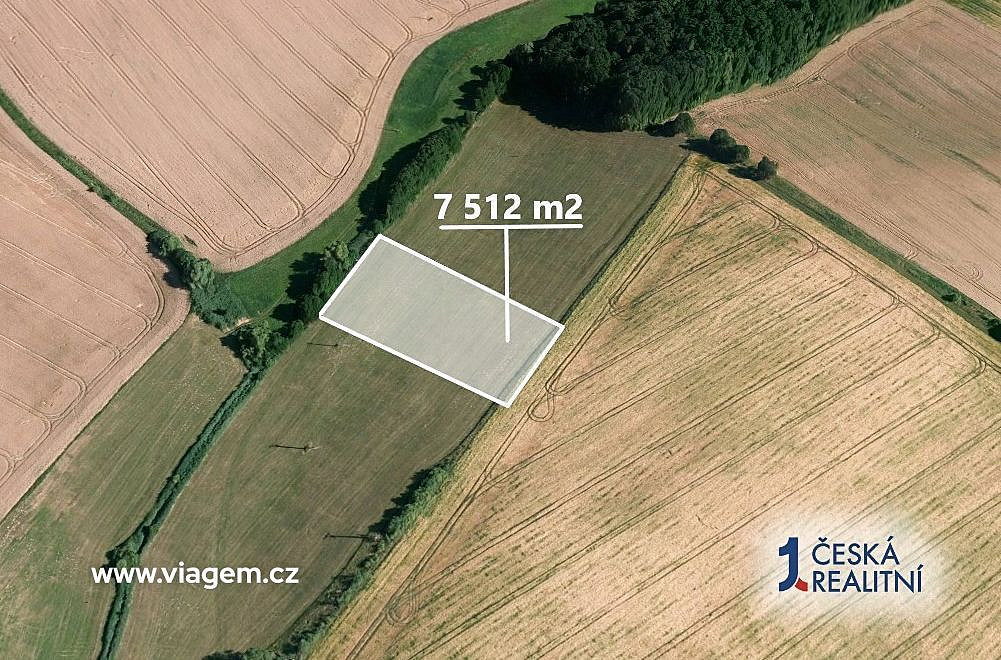 Prodej pole 1 252 m² – fotografie 2