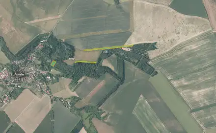 Prodej pole 8 667 m², Vinaře, okres Kutná Hora