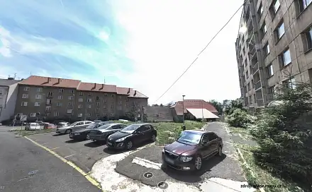 Parkovací stání Klíše, Na Okraji, Ústí nad Labem - Klíše