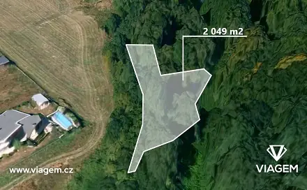 Prodej lesa 1 258 m², Velká Polom, okres Ostrava-město