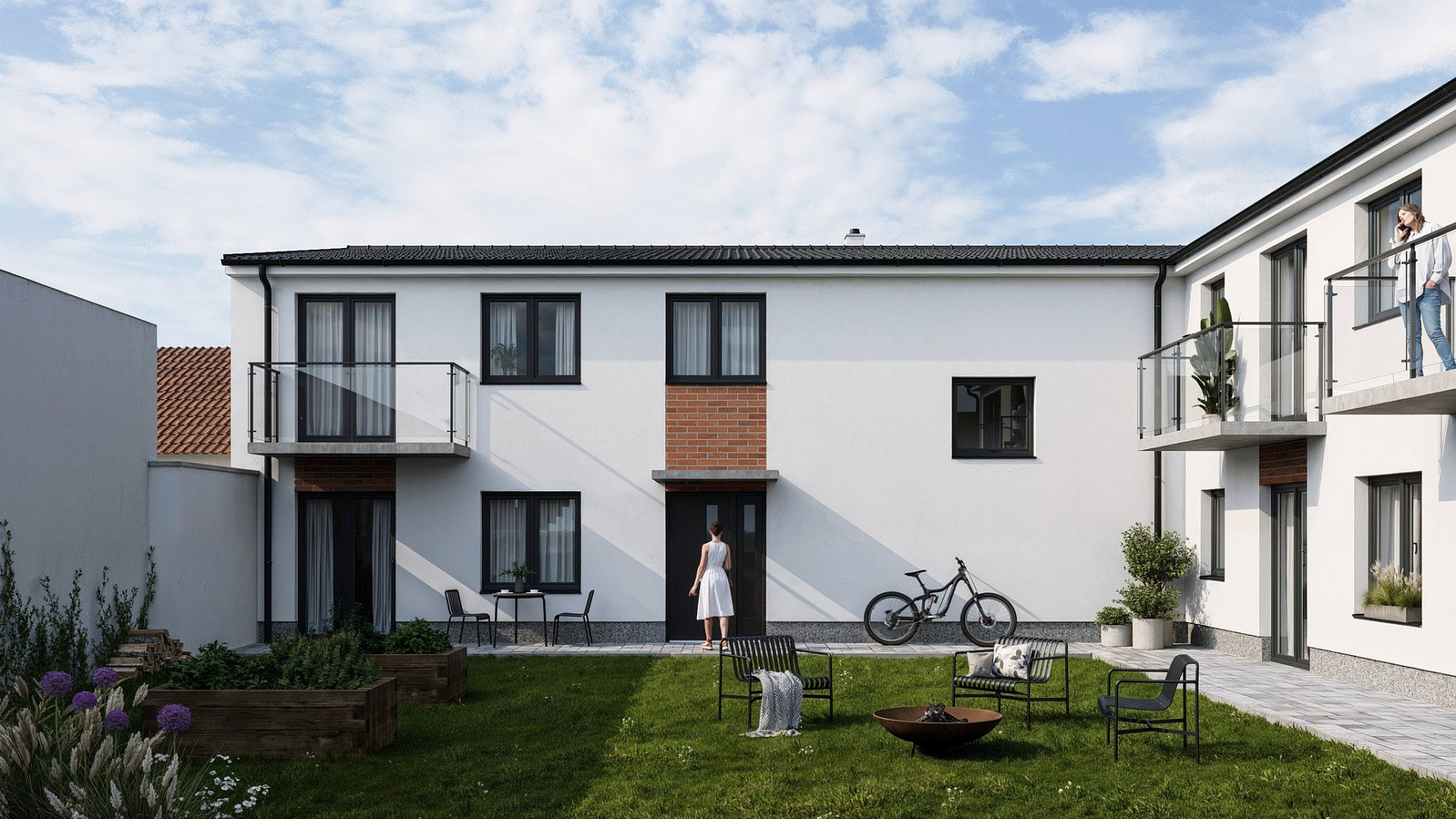 Prodej novostavby bytu 1+kk 46 m², Brno - Halkova