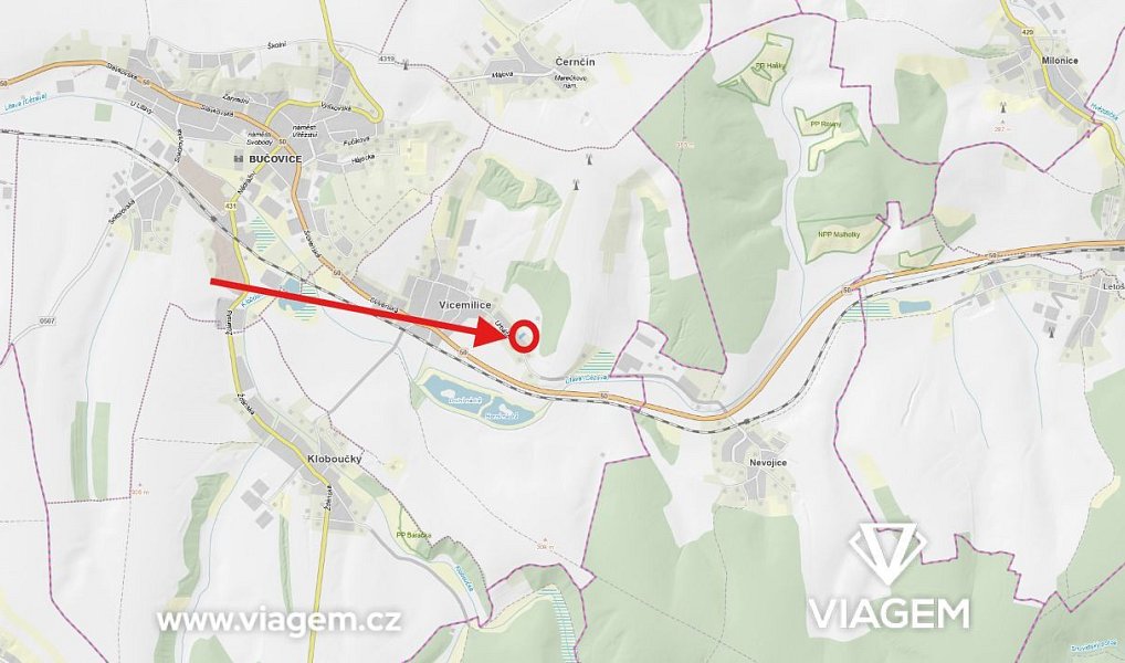 Prodej zahrady 920 m², Bučovice – fotka 1 z 5