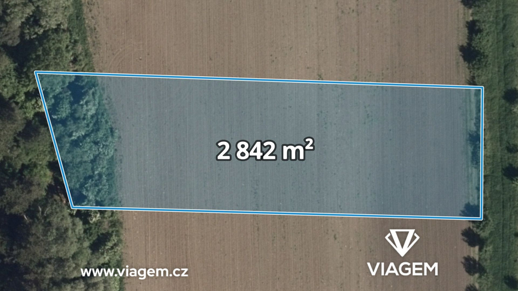 Prodej pole 1 421 m²