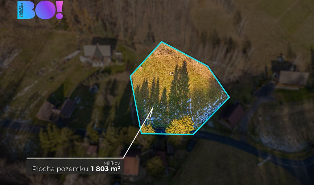 Prodej stavebního pozemku 1 803 m², Milíkov – náhled fotky 15