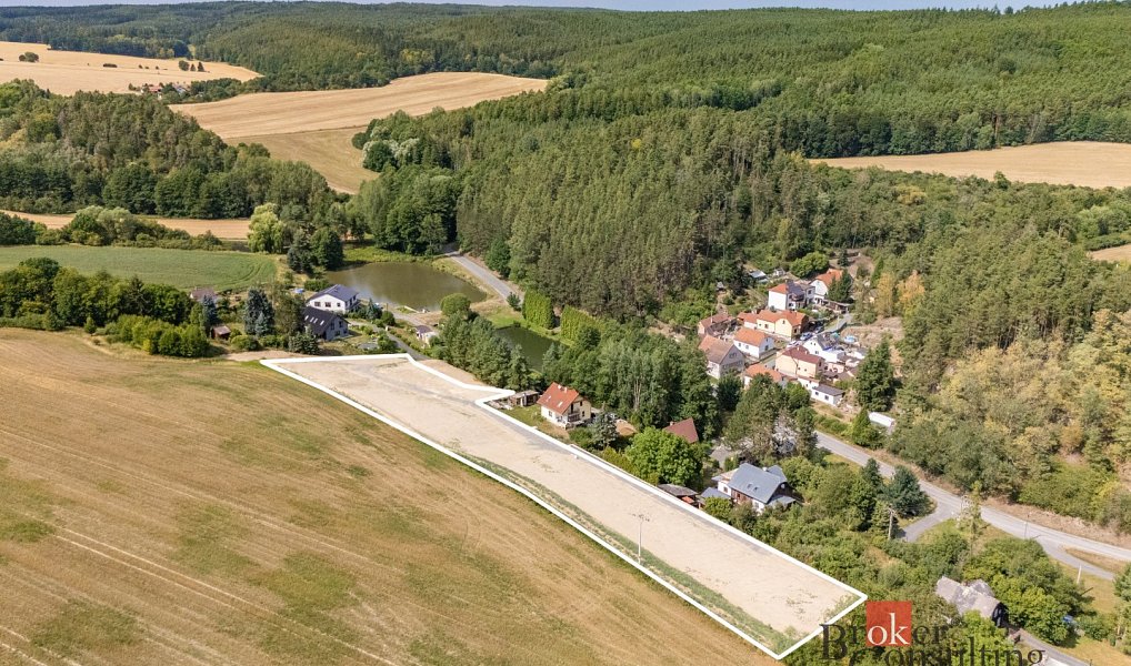 Prodej stavebního pozemku 6 411 m², Hromnice – náhled fotky 8
