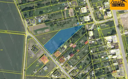 Prodej stavebního pozemku 79 m², Tršice, okres Olomouc