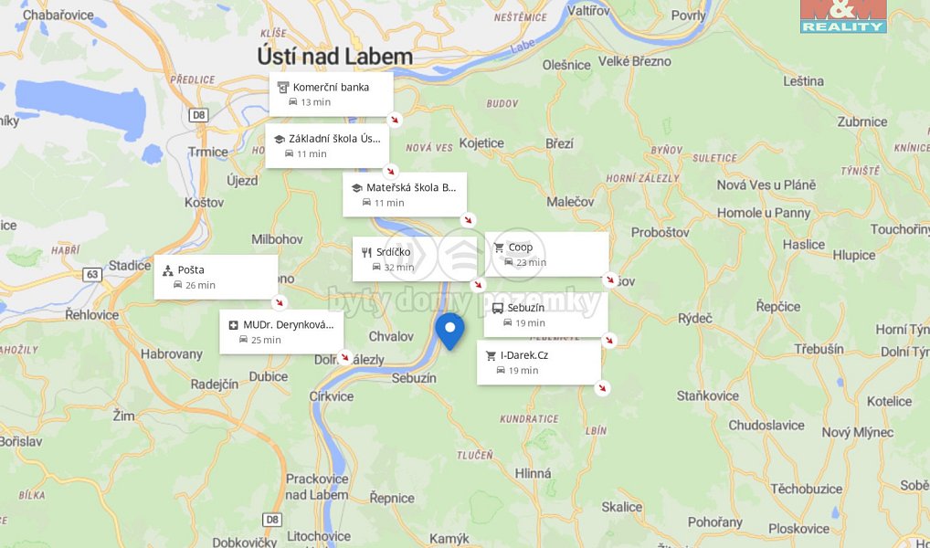Prodej stavebního pozemku 2 455 m², Ústí nad Labem – náhled fotky 6