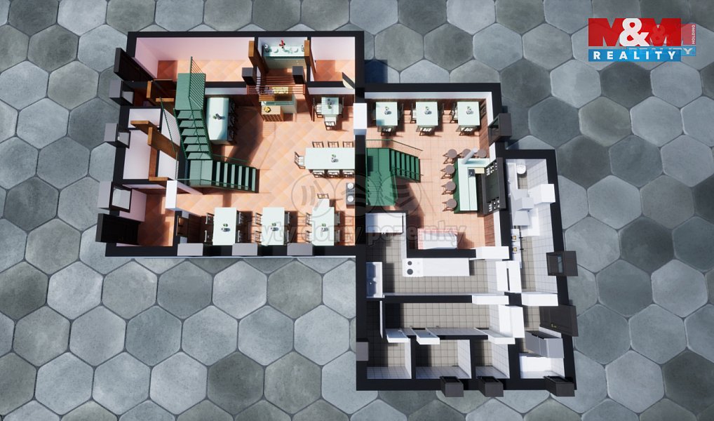 Prodej restaurace 210 m², Tisá – náhled fotky 2
